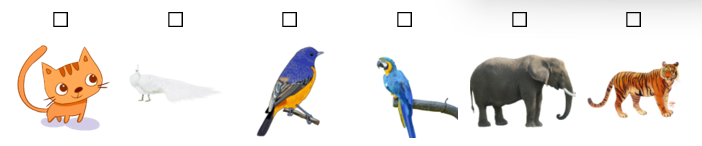 Bé kể cho bà nghe về những con vật nào?
 (ảnh 1)