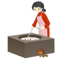 Chọn cách sắp xếp câu đúng:
thức/ ăn/ giúp/ Lửa/ mẹ/ nấu/ chín (ảnh 1)