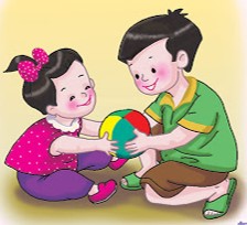 Tìm hình ảnh tương ứng với câu thơ sau:
“Khi em bé khóc
Anh phải dỗ dành” (ảnh 2)