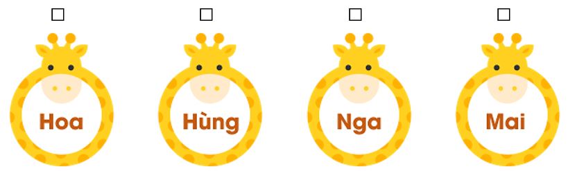 Bạn nhỏ kể cho mẹ nghe về những bạn nào ở lớp?
(ảnh 1)