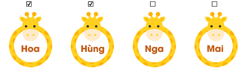 Bạn nhỏ kể cho mẹ nghe về những bạn nào ở lớp?
(ảnh 2)