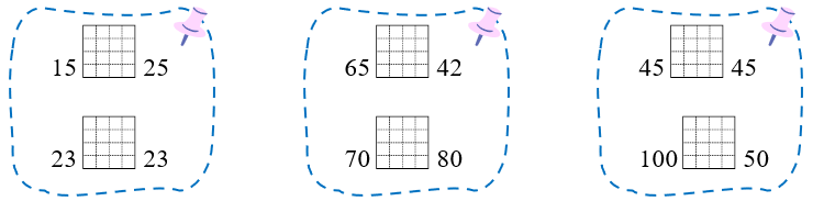 Điền dấu thích hợp vào chỗ trống >; <; = (ảnh 1)