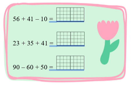 Điền số thích hợp vào ô trống:
Hướng dãn giải:
(ảnh 1)