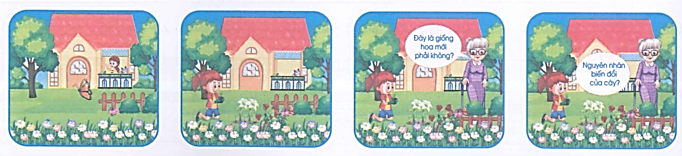 Câu hỏi: Dựa vào bức tranh, em hãy trao đổi với bạn mình về câu chuyện “Tiếng nói của cỏ cây” và cho biết nhân vật trong câu chuyện đã có những trải nghiệm gì?
 (ảnh 1)