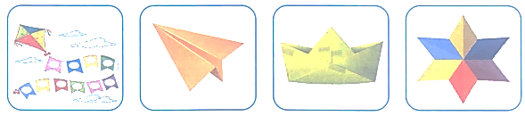 Em hãy giới thiệu một sản phẩm em đã làm với người thân:
 (ảnh 1)