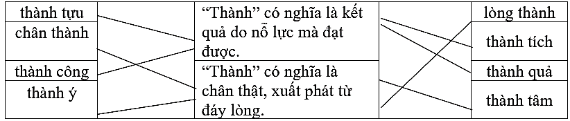 Em hãy nối các từ sau với nghĩa phù hợp:
 (ảnh 2)