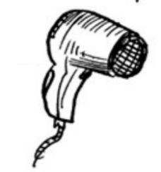 Các vật dụng sau sử dụng điện năng để chuyển hóa thành dạng năng lượng khác. Vật nào chuyển hóa điện năng thành cơ năng cho mục đích sử dụng của nó?
 (ảnh 1)