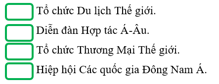 Em hãy điền đúng (Đ) vào các tên cơ quan, tổ chức viết đúng hoặc sai (S) vào tên cơ quan, tổ chức viết sai: (1 điểm)
 (ảnh 1)