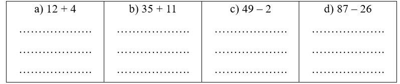 Đặt tính rồi tính  
 (ảnh 1)