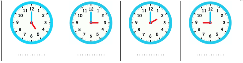 Đồng hồ chỉ mấy giờ?  
 (ảnh 1)