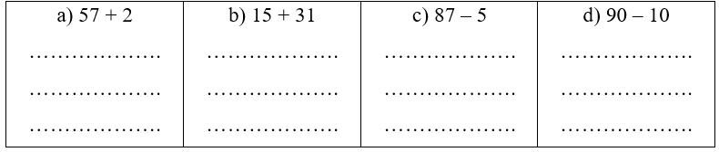 Đặt tính rồi tính: 
 (ảnh 1)