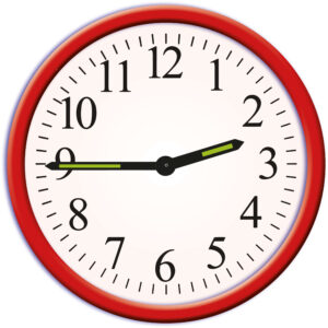 Đồng hồ bên chỉ mấy giờ?
 (ảnh 1)