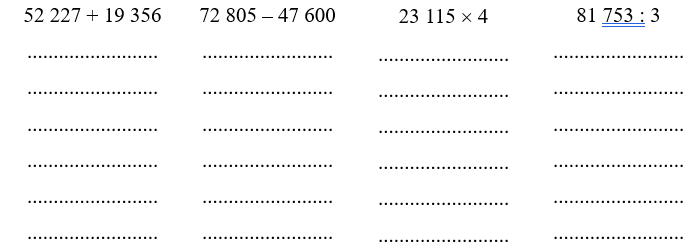 Đặt tính rồi tính
 (ảnh 1)