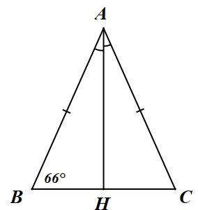 Cho hình vẽ sau:    Hỏi số đo  ˆ H A C  bằng bao nhiêu độ? (ảnh 1)