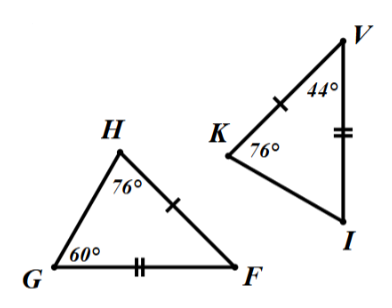 Cho hai tam giác như hình dưới đây:
Khi đó: (ảnh 1)