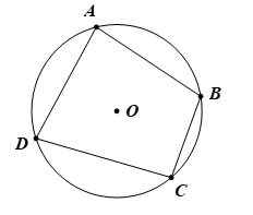 Cho tứ giác ABCD nội tiếp một đường tròn có ˆA−ˆC=100∘. Khẳng định nào dưới đây là đúng? (ảnh 1)