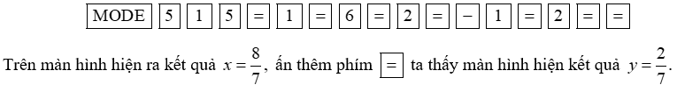 Hệ phương trình {3(x+y)+2(x−y)=6; (x+y)+3(x−y)=4 nhận cặp số nào sau đây là nghiệm? (ảnh 1)