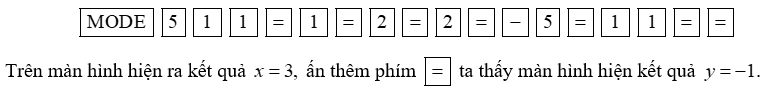 Cho hệ phương trình {x+y=22; x−5y=11 có nghiệm là (x;y). Khi đó tổng của x và y bằng (ảnh 1)