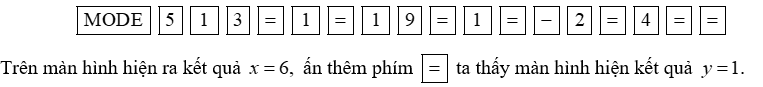 Cho hệ phương trình {3x+y=19; x−2y=4 có nghiệm là (x;y). Bình phương hiệu hai số x và y bằng (ảnh 1)
