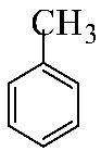 Công thức của toluene (hay methylbenzene) là (ảnh 1)