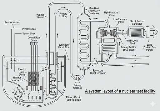 Trong c&aacute;c l&ograve; phản ứng hạt nh&acirc;n, bơm điện từ được sử dụng để bơm kim loại lỏng (như natri lỏng) l&agrave;m chất l&agrave;m m&aacute;t. Kh&ocirc;ng giống như bơm cơ học truyền thống, bơm điện từ kh&ocirc;ng c&oacute; bộ phận chuyển đ (ảnh 1)