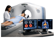 Trong kĩ thuật chụp ảnh PET (Positron Emission Tomography), các bác sĩ tiêm vào cơ thể bệnh nhân một dược chất phóng xạ FDG. FDG chứa đồng vị phóng xạ phát ra tia + là  (ảnh 1)