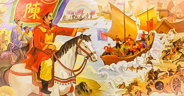 Một nh&oacute;m khảo cổ học tiến h&agrave;nh khai quật tại khu di t&iacute;ch b&atilde;i cọc Bạch Đằng v&agrave; t&igrave;m thấy một phần l&otilde;i của một cọc gỗ lim. Lịch sử ghi nhận trận thủy chiến Bạch Đằng do Hưng Đạo Vương chỉ huy di (ảnh 1)