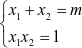 Tìm m  để phương trình x^2 - mx + 1 = 0 có hai nghiệm phân biệt x1, x2  thỏa mãn  (ảnh 9)