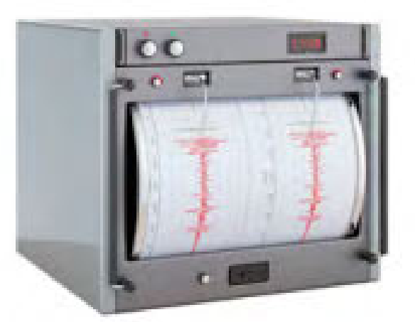 Máy đo địa chấn được sử dụng để phát hiện và đo đạc những rung động địa chấn được tạo ra bởi sự dịch chuyển của lớp vỏ Trái Đất. Tần số của những cơn địa chấn thường nằm trong khoảng 30 Hz –  (ảnh 1)