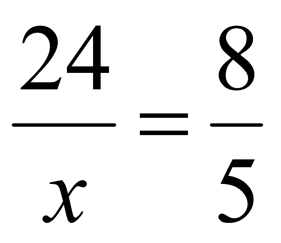 Tìm giá trị của x: 24/x x 1/4 = 2/5 (ảnh 4)
