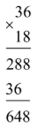 Đặt và tính 38 × 16 =? (ảnh 1)