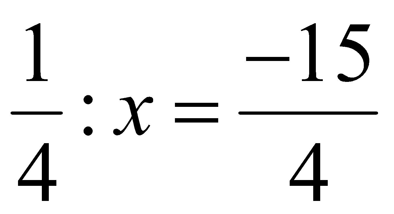 Tìm giá trị của x biết: 3/4 + 1/4:x = -3 (ảnh 4)