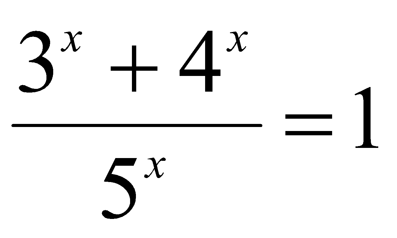 Tìm số tự nhiên x thỏa mãn: 3^x + 4^x = 5^x (ảnh 1)