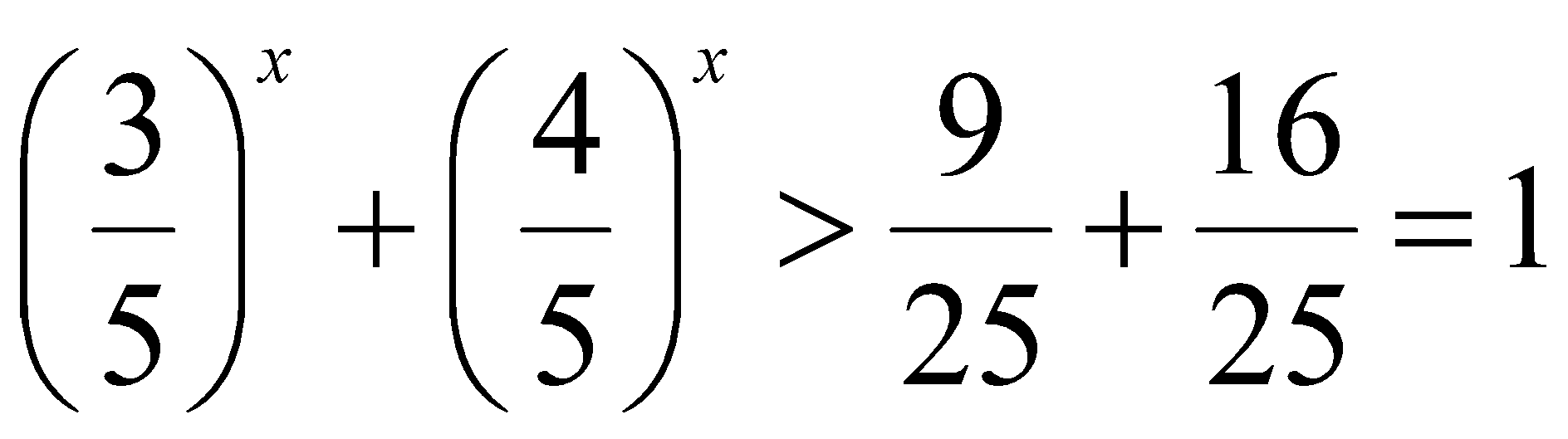 Tìm số tự nhiên x thỏa mãn: 3^x + 4^x = 5^x (ảnh 4)
