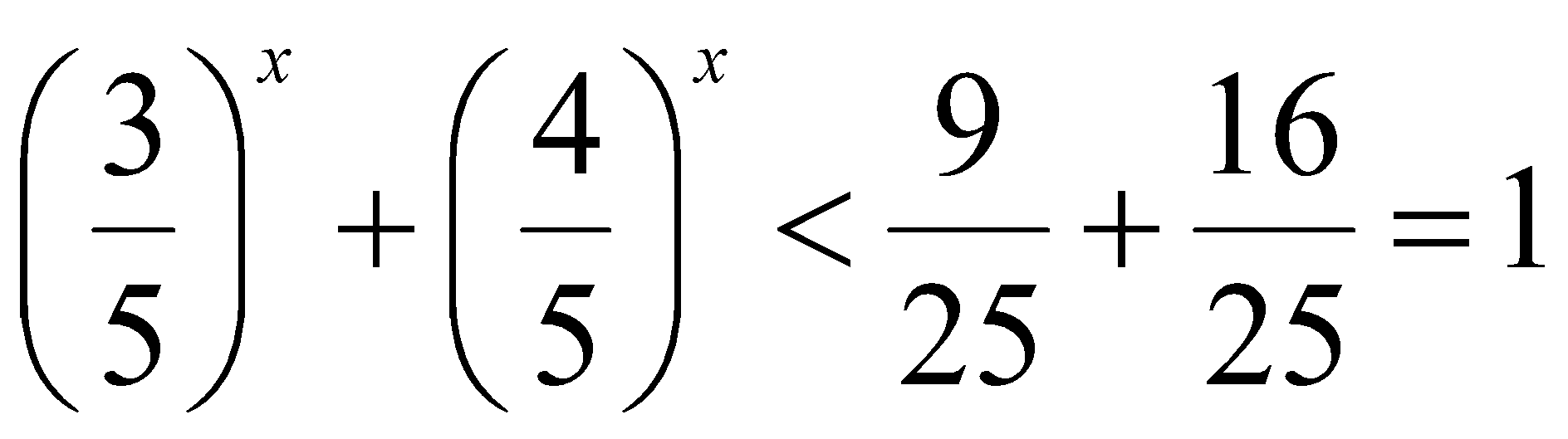 Tìm số tự nhiên x thỏa mãn: 3^x + 4^x = 5^x (ảnh 5)