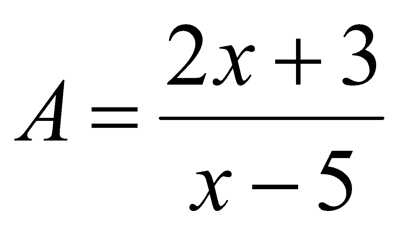 Tìm x nguyên, biết: A = (2x+3)/(x-5) nguyên. (ảnh 1)
