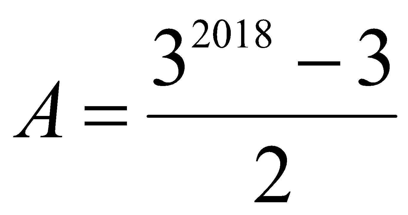 Cho A = 3 + 3^2 + 3^3 + ... + 3^2017(a) Tính A(b) Tìm x để 2A + 3 = 3x (ảnh 1)