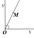 Cho góc xOy = 90 độ và điểm M nằm trong góc đó. Khẳng định đúng là (ảnh 1)