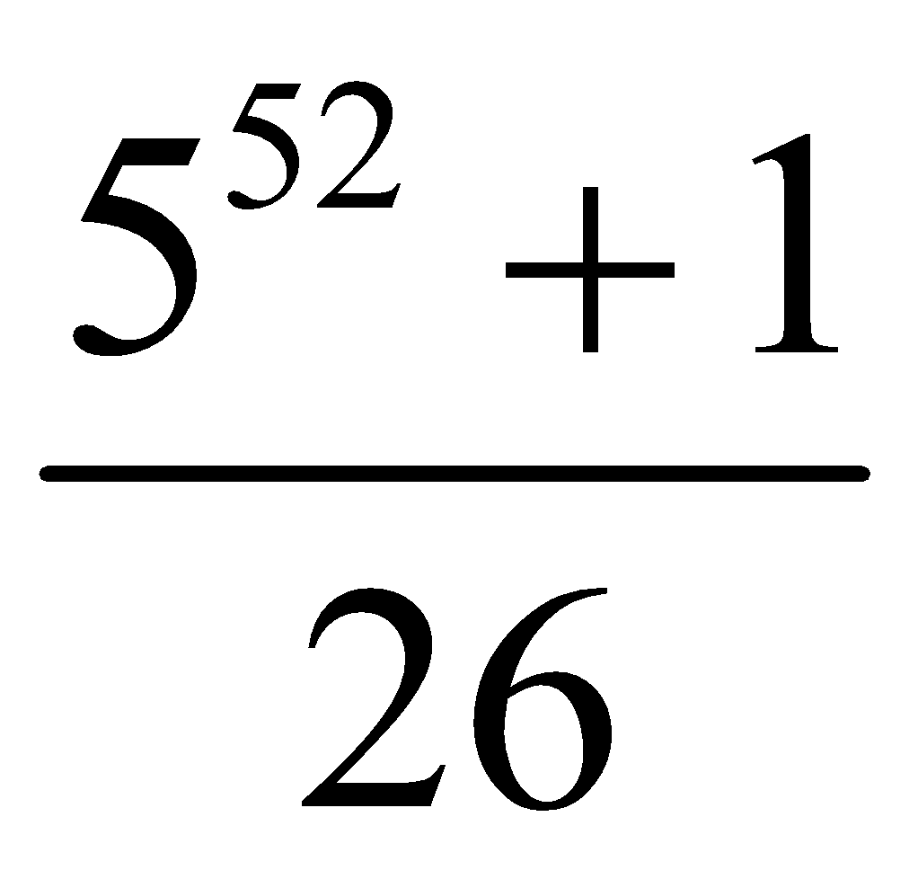 Tính giá trị biểu thức A = 5^50 – 5^48 + 5^46 – 5^44 +…..+ 5^6 − 5^4 + 5^2 – 1 (ảnh 1)