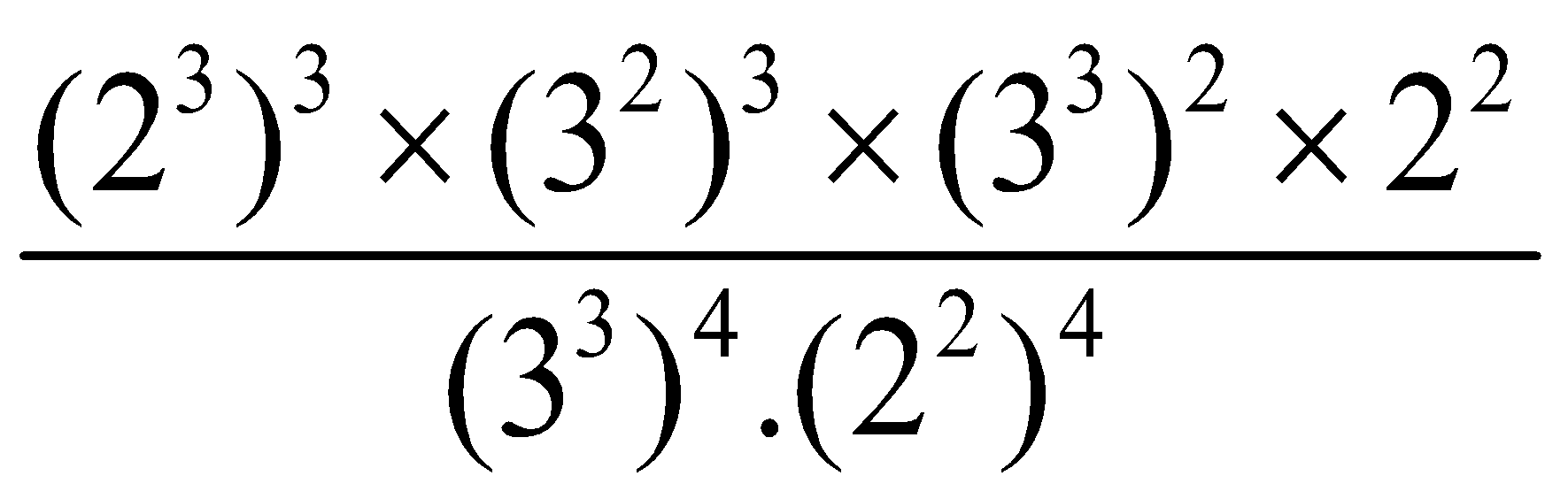 Tính giá trị biểu thức A = (72^3.54^2)/108^4 = ? (ảnh 5)
