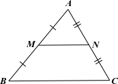 Cho tam giác ABC có góc A = 70 độ và B = 50 độ. Gọi M, N lần lượt là trung điểm của AB và AC. Hiệu số đo giữa góc MNC và góc AMN bằng: (ảnh 1)