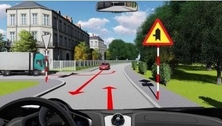 Xe nào phải nhường đường trong trường hợp này?
 (ảnh 1)