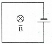Một dây đồng điện trở \(R = 3\Omega \) được uốn thành hình vuông cạnh a = 40 cm hai đầu dây đồng được nối với hai cực của một nguồn điện có suất điện động 6 V, điện trở trong không đáng kể. M (ảnh 1)