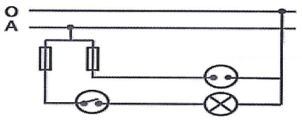 Cho sơ đồ mạch điện sau:
 (ảnh 1)