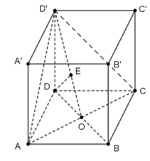 Cho hình lập phương ABCD.A′B′C′D′ cạnh a.
Xét tính đúng sai của các khẳng định sau: (ảnh 1)