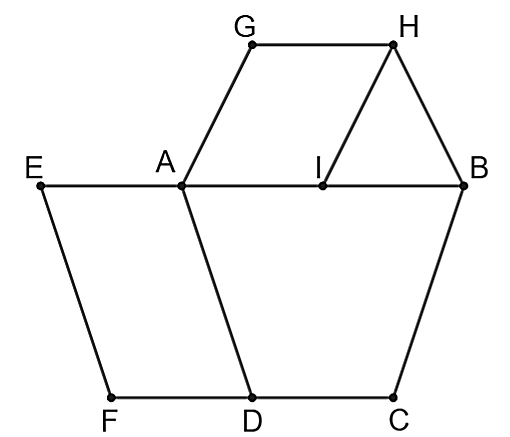 Cho hình vẽ:

Xét tính đúng/sai của mỗi khẳng định sau: (ảnh 1)