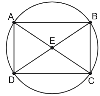 Cho hình chữ nhật ABCD và hình tròn tâm E như hình vẽ:

Gọi d là đường thẳng đi qua trung điểm hai cạnh AD và BC.
Xét tính đúng/sai của mỗi khẳng định sau: (ảnh 1)
