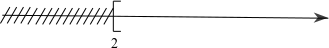 Cho hai tập hợp A = {x thuộc R| x >=2} và B = {x thuộc R| - 3 < x < 7} Viết tập hợp \(A\) và tập hợp \(B\) d (ảnh 1)