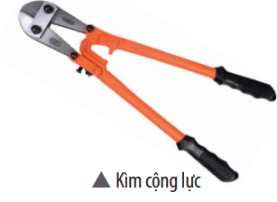 Kìm cộng lực là một dụng cụ dùng để cắt các đoạn sắt, thép (hình 4). Vì sao chúng có tay cầm dài hơn kìm bình thường?Hình 4 (ảnh 1)