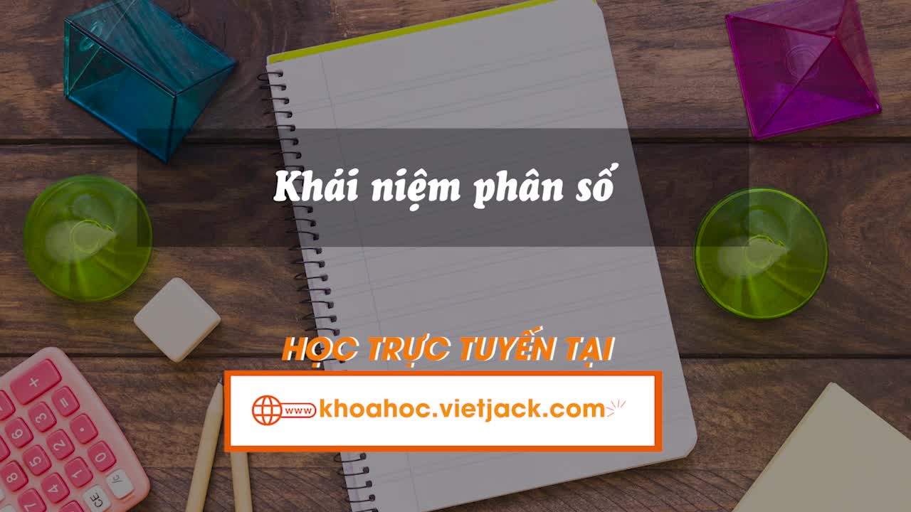 Khái niệm phân số